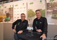 Fred Odenkirchen en Marco van der Weerd op de foto met de meestverkochte AG-goot van Metazet FormFlex.